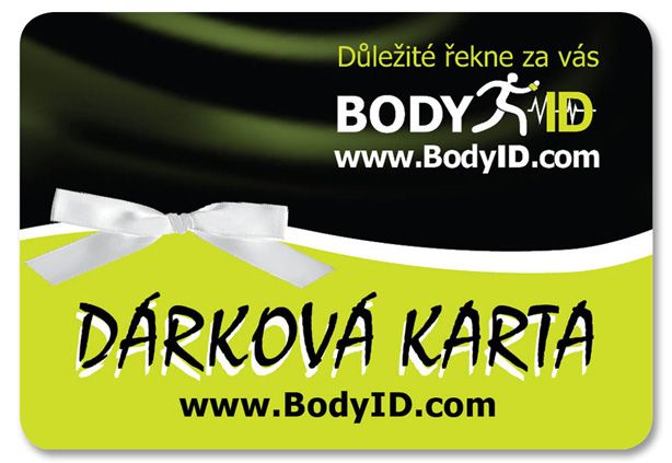Dárková karta 600 Kč