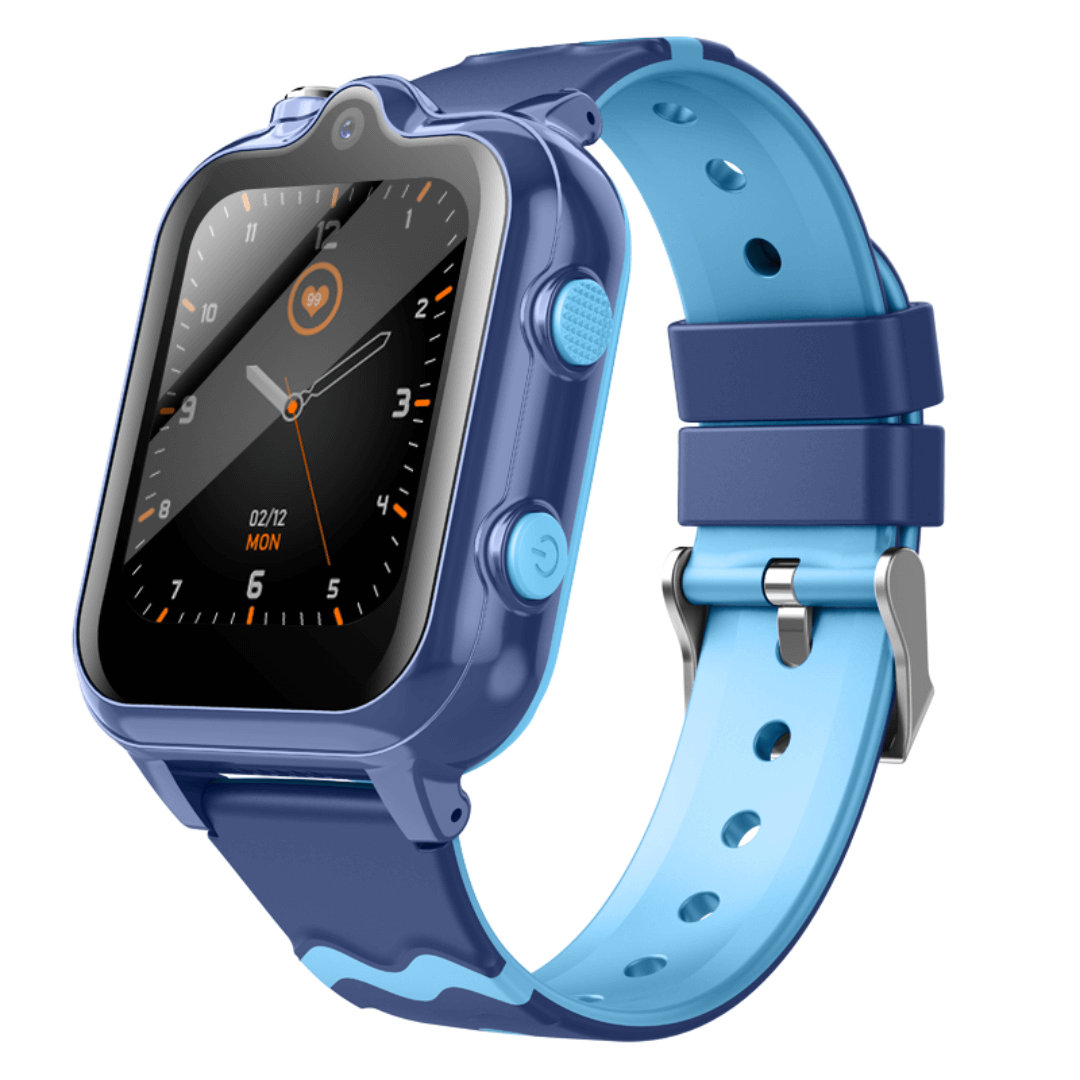 Dětské hodinky s GPS BodyGuard D49 - 4G modré